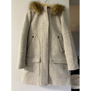 J.CREW Chateau parka in Italian stadium-cloth wool